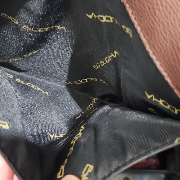 Big Buddah Envelope Purse clutch mauve brown - Picture 4 of 8